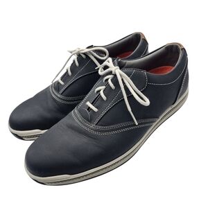 FootJoy Contour Series Spikeless‎ Black Leather Golf Comfort Mens Shoes Size 11